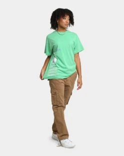 TUPAC Family Tree T-Shirt Green -Culture Kings 08000788 YG600 womens 0020