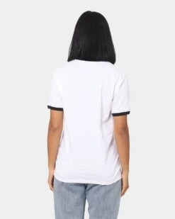 Blink 18 Anime Ringer T-Shirt White/Black -Culture Kings 08000825 YW110 womens 0040