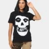 Misfits Classic Fiend Skulls T-Shirt Black -Culture Kings 08000830 YB001 womens 010