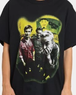 Green Day Neon Photo T-Shirt Black -Culture Kings 08000913 YB001 womens 0030