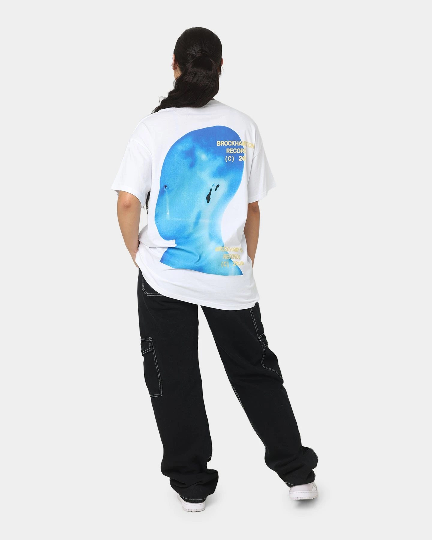 Brockhampton Alien T-Shirt White 9 Brockhampton Alien T-Shirt White - Image 7