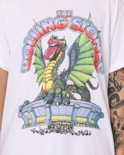 The Rolling Stones 1981 In Concert T-Shirt White 11 The Rolling Stones 1981 In Concert T-Shirt White -Culture Kings 08001000 YW100 womens 0030