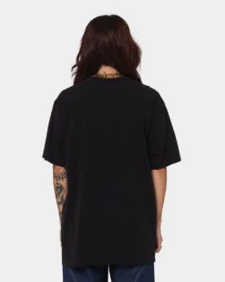 Guns N Roses Houston Skull T-Shirt Washed Black -Culture Kings 08001019 YW607 womens 0040