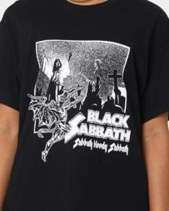 Black Sabbath Bloody Sabbath T-Shirt Black -Culture Kings 08001095 YB001 womens 0030