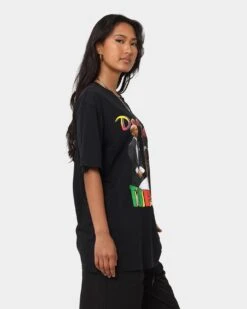 Tupac Dear Mama '90s Homage T-Shirt Washed Black -Culture Kings 08001117 YW607 womens 0050