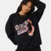 Billie Eilish Neon Logo Sweater Black -Culture Kings 08001145 YB001 womens 0010