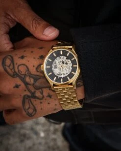 Nixon Spectra Watch Black/Gold -Culture Kings 09000023 YB003 mens 00016