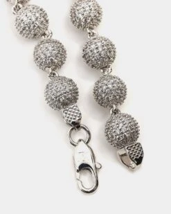 Saint Morta Iced Baller Bracelet Iced White Gold -Culture Kings 09000105 YI040 default 00050