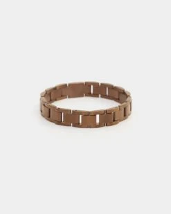 Guess Mainline 12mm Frontier Bracelet Chocolate Brown -Culture Kings 09000222 YC772 default 00040