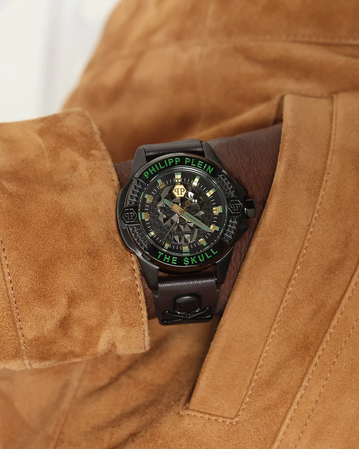 Philipp Plein The $kull 3D Watch Black/Black/Gold 3 Philipp Plein The $kull 3D Watch Black/Black/Gold