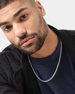 House Of Auric 3.7mm Franco Chain Sterling Silver