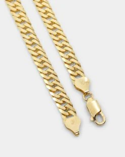 House Of Auric 6.4mm Double Curb Chain 18K Gold Vermeil 28 House Of Auric 6.4mm Double Curb Chain 18K Gold Vermeil -Culture Kings 09000552 YG913 default 0050