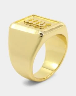 Saint Morta SM Signature Ring Gold -Culture Kings 09000579 YG200 default 0030