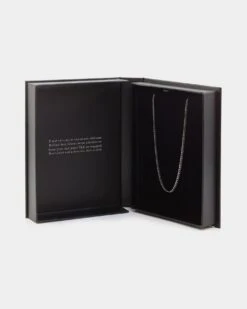 NXS 2.7MM Diamond Cut Curb Chain White Gold -Culture Kings 09000611 YW101 default 0020