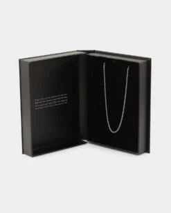 NXS 2mm Rope Necklace White Gold -Culture Kings 09000619 YW101 default 0020