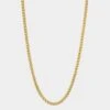 NXS 3mm Micro Cuban Chain Gold 1 NXS 3mm Micro Cuban Chain Gold -Culture Kings 09000622 YG200 default 010