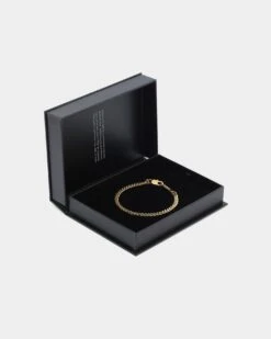 NXS 5mm Cuban Bracelet Gold 14 NXS 5mm Cuban Bracelet Gold -Culture Kings 09000627 YG200 default 0030