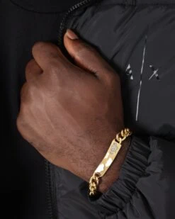 Wild For The Weekend Cloud ID Bracelet Gold -Culture Kings 09000644 YG200 mens 0015