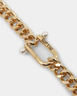 Wild For The Weekend Pearl Clasp Bracelet Gold 13 Wild For The Weekend Pearl Clasp Bracelet Gold -Culture Kings 09000719 YG200 default 0020