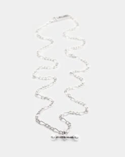 Wild For The Weekend Pearl T-Bar Necklace Silver -Culture Kings 09000726 YS001 default 0030