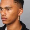 NXS Cross Earring Gold -Culture Kings 09000809 YG200 mens 0005