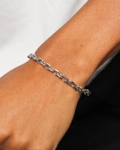 INFRA 6mm Cable Bracelet Stainless Steel -Culture Kings 09000852 YS513 mens 0009