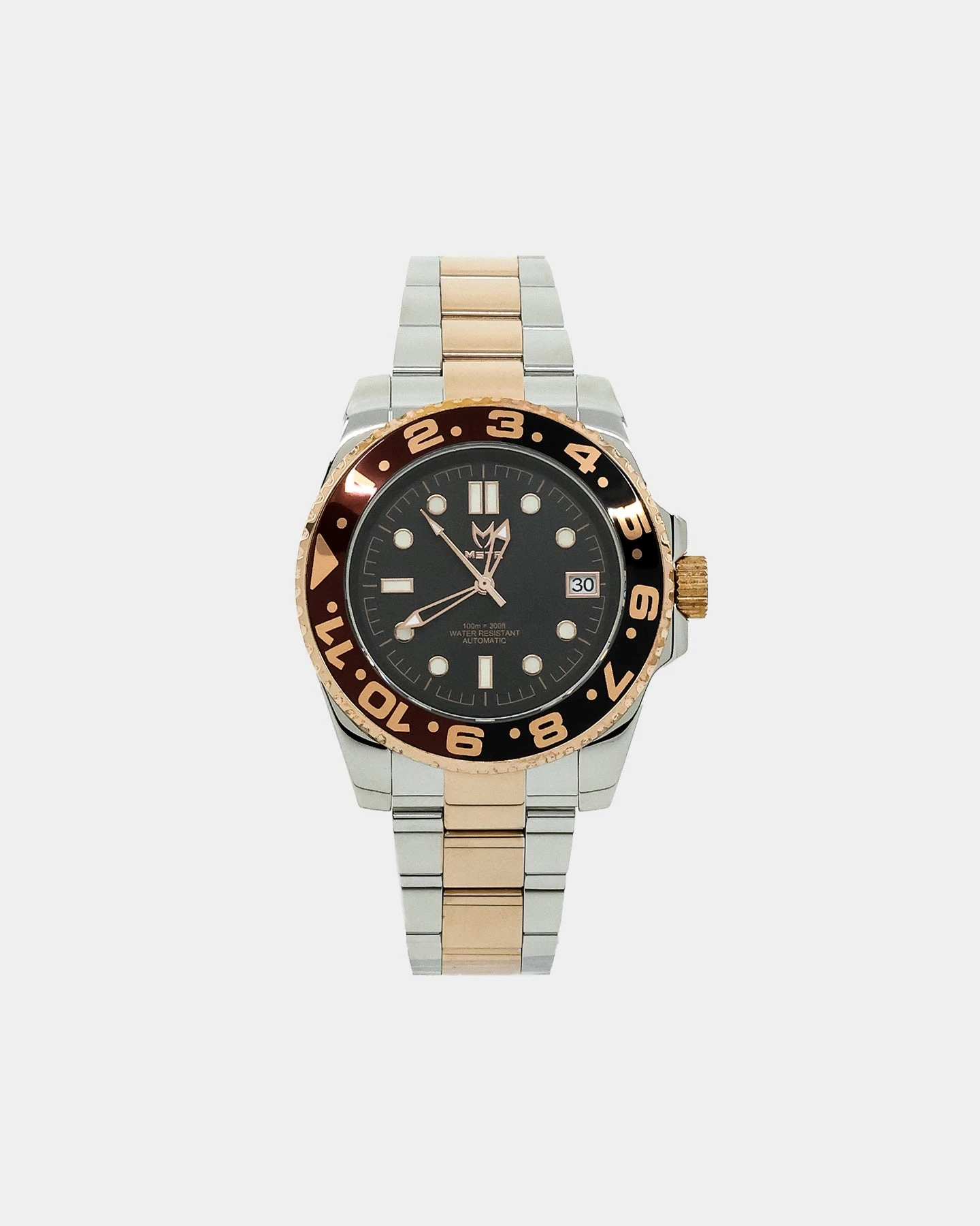 MEISTER VO117SS Voyager Quartz Watch Silver/Brown 4 MEISTER VO117SS Voyager Quartz Watch Silver/Brown - Image 2