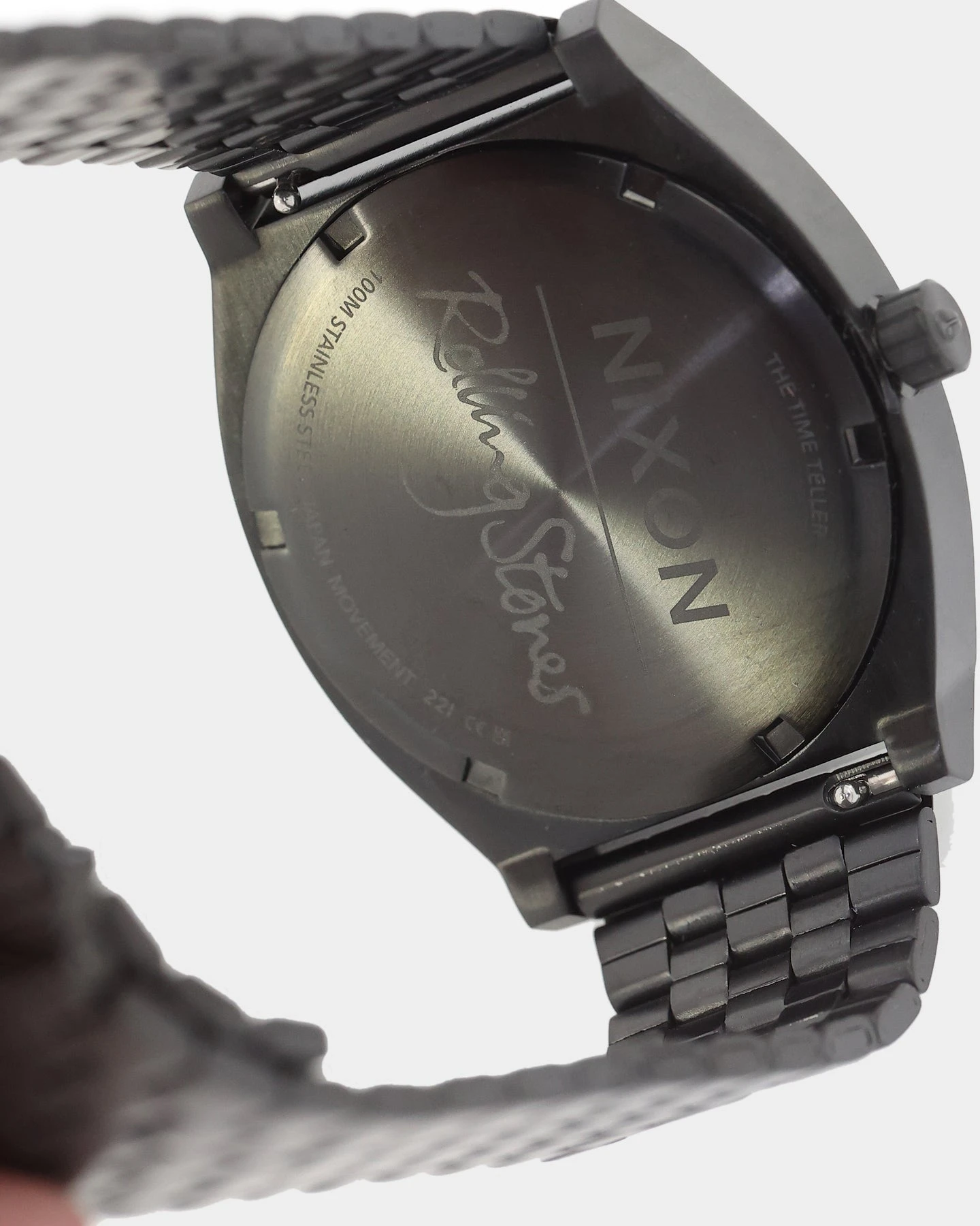 Nixon X Rolling Stones Time Teller All Black 8 Nixon X Rolling Stones Time Teller All Black - Image 6