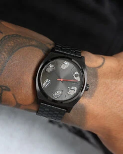 Nixon X Rolling Stones Time Teller All Black 11 Nixon X Rolling Stones Time Teller All Black -Culture Kings 09000909 YA421 mens 0025