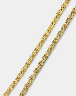 House Of Auric 2.5mm Rope Bracelet 18k Gold Vermeil -Culture Kings 09000941 YG913 default 0020