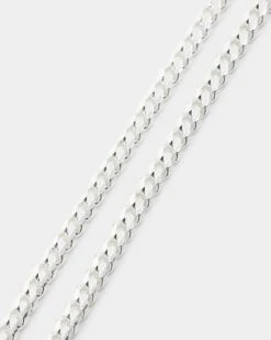 House Of Auric 3mm Cuban Link Bracelet Sterling Silver -Culture Kings 09000943 YS596 default 0020