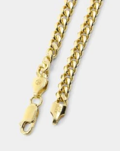 House Of Auric 5mm Cuban Link Bracelet 18k Gold Vermeil -Culture Kings 09000947 YG913 default 0030