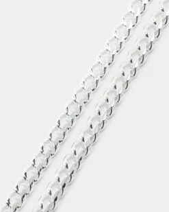 House Of Auric 5mm Cuban Link Bracelet Sterling Silver -Culture Kings 09000947 YS596 default 0030