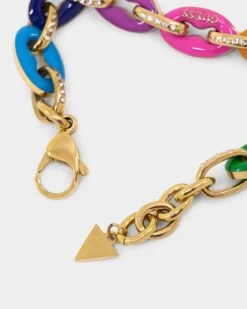 Guess Mainline Women's Rainbow & Crystals Bracelet Multi -Culture Kings 09000965 YM041 default 0060