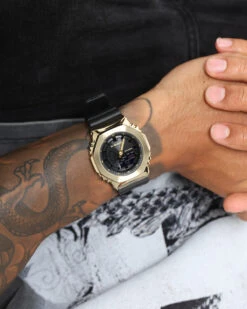G-SHOCK G Shock GM2100G-1A9 Black/Gold