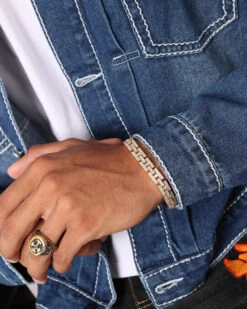 NXS Iced Razor Bracelet Iced Gold