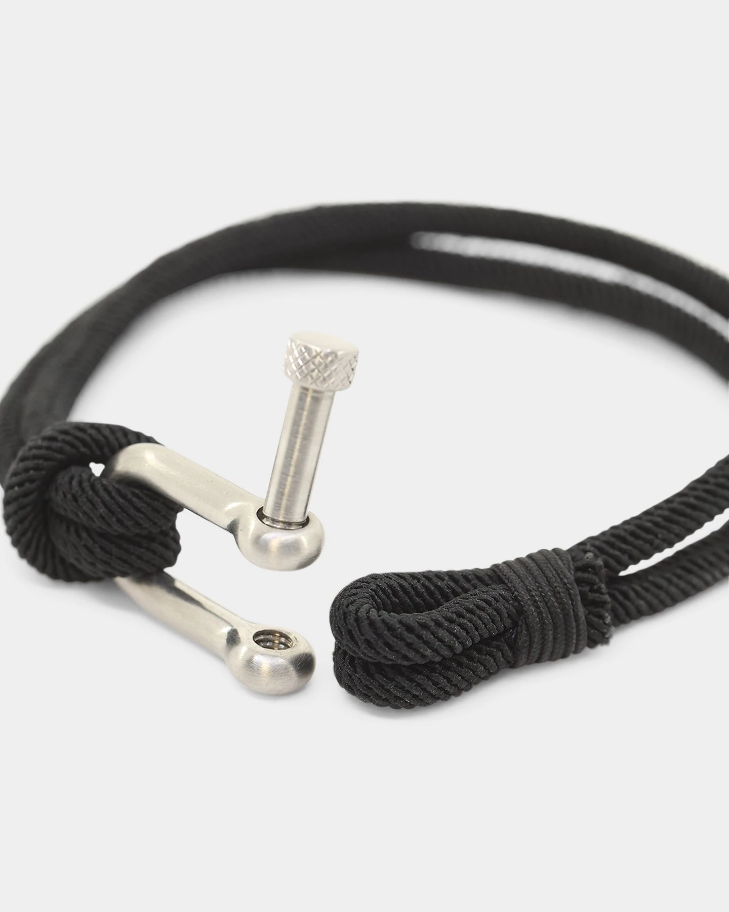 Saint Morta Carabiner Bracelet Black 8 Saint Morta Carabiner Bracelet Black - Image 6