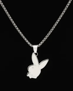 Playboy By House Of Auric Playboy Bunny Pendant Sterling Silver -Culture Kings 09001123 YS596 default 00009