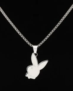 Playboy By House Of Auric Playboy Bunny Pendant Sterling Silver -Culture Kings 09001123 YS596 default 0020