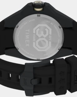 UFC X Timex Watches UFC Pro 45mm 30th Anniversary Watch Black/Gold -Culture Kings 09001289 YB003 default 0030