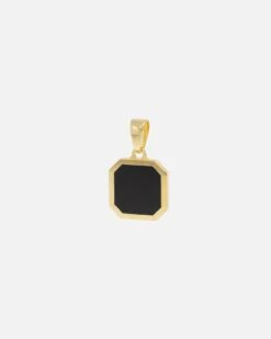 House Of Auric Alexander Onyx Pendant 18k Gold Vermeil -Culture Kings 09001328 YG913 default 0040
