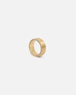 Saint Morta Iced Band Ring Iced Gold -Culture Kings 09001354 YI026 default 0040