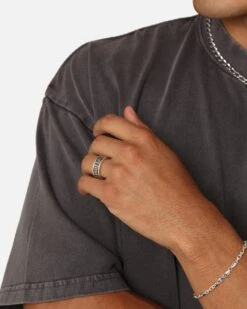 Saint Morta Band Ring Stainless Steel -Culture Kings 09001380 YS513 mens 0015