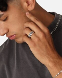 Saint Morta Band Ring Stainless Steel