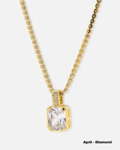 NXS Birthstone Pendant Iced Multi -Culture Kings 09001398 YI077 default 000060