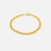 Saint Morta Flat Faced Curb Bracelet Gold -Culture Kings 09001524 YG200 default 0000010