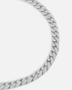 Saint Morta Flat Faced Curb Bracelet White Gold -Culture Kings 09001524 YW101 default 0000020