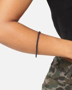 Guess Mainline Blue Tennis Logo Bracelet Multi -Culture Kings 09001586 YM041 womens 0023 b5d790e3 fc67 492c afd5 03be9ffc7e51