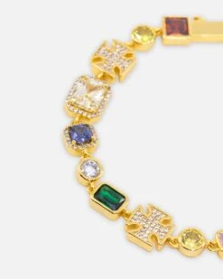 Saint Morta Candy Ice Bracelet Iced Gold 13 Saint Morta Candy Ice Bracelet Iced Gold -Culture Kings 09001589 YI026 default 0020