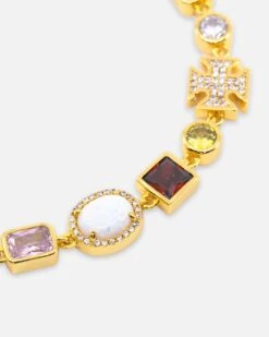 Saint Morta Candy Ice Bracelet Iced Gold 14 Saint Morta Candy Ice Bracelet Iced Gold -Culture Kings 09001589 YI026 default 0030
